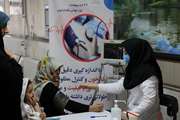 پایش فشارخون در بیمارستان کامکار عرب نیا به مناسبت روز جهانی فشار خون